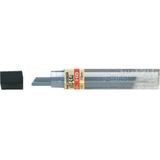 Pentel - HB - Potloodstift - Zwart - Koker à 12 Stuks, 0,5 mm, 100% Gerecycled Materiaal