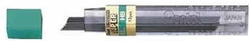 Potloodstift Pentel 0.7mm zwart per koker H