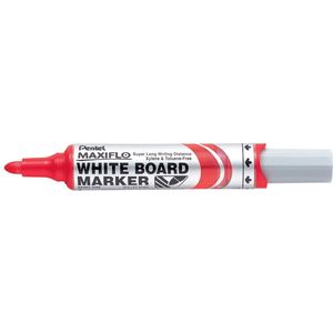 Pentel Maxiflo whiteboard marker rood (3 mm rond)