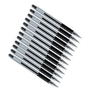 Pentel Hybride gelpen, 0,6 mm punt, met rubberen handgreep, zwart