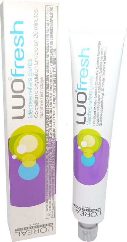 Loreal LUO fresh Highlights Permanente strengen Haarkleur Crèmekleuring 50ml - Pineapple / Ananas