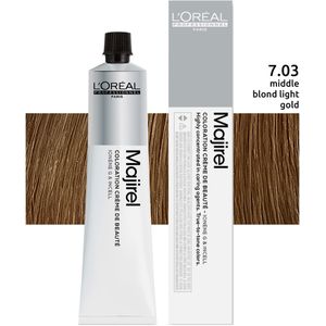 L'Oréal Professionnel - Haarverf - Majirel - 50ML - 7.03