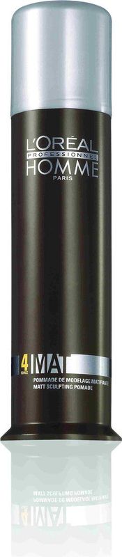 LOréal Professionnel Homme 4 Force Matt Sculpting Pomade 80ml