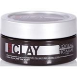 L'Oréal - Homme Clay - Styling - 50ml - Matte Finish - Sterke Hold