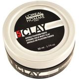 L'Oréal - Homme Clay - Styling - 50ml - Matte Finish - Sterke Hold