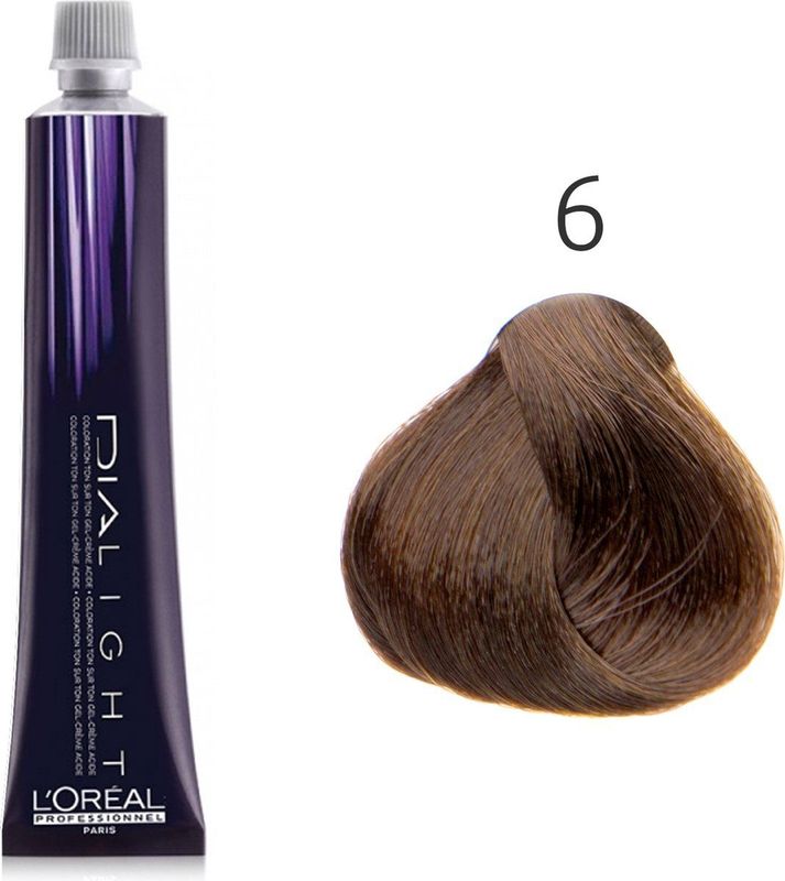 L'Oréal Professionnel - Dia Light - Haarverf - 50 ML - 6