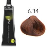 L’Oréal - INOA - Haarkleuring - 60ml - Kleur 6.34