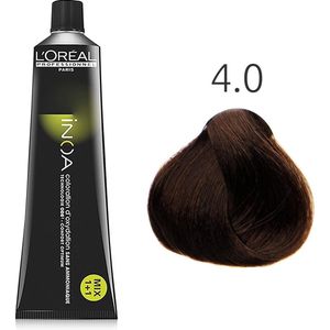 L'Oreal Inoa Haarverf 60ml 4/0 middenbruin diep natuur