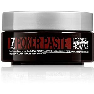 L'Oréal Professionnel - Homme Poker Paste - Fixerende Stylings Pasta - 75 ml