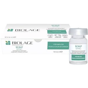Biolage ScalpSync Aminexil Hair Scalp Treatment – Kuur om haaruitval te helpen voorkomen – 10x6 ml