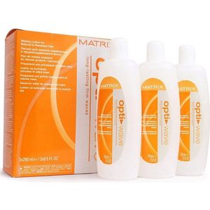 Matrix - Optiwave Restistant Kit - Ongeparfumeerd - 3 x 250 ml Haarcrème