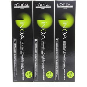 L'Oréal - Inoa - Haarkleuring - 4.8 - 60 GR - Zonder Ammoniak