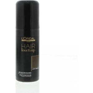 L'Oréal - Hair Touch Up Concealer - Light Brown - 75ml