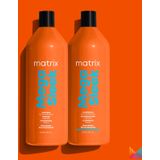 Matrix Mega Sleek - Shampoo - 1000 ml - Voor Onhandelbaar en Pluizig Haar