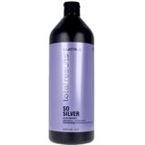 Matrix - So Silver - Shampoo - 1000 ml - Verzorging voor Vrouwen