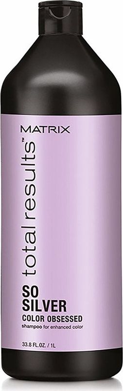 Matrix - So Silver - Shampoo - 1000 ml - Verzorging voor Vrouwen