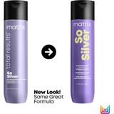 Matrix - So Silver - Shampoo - 300 ml - Neutraliseert Gele Ondertonen