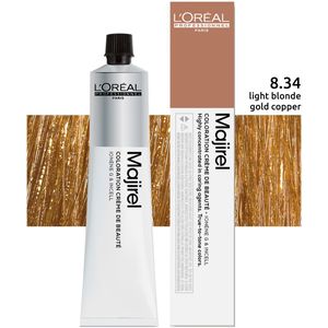 L'Oréal Professionnel - Haarverf - Majirel - 50ML - 8.34