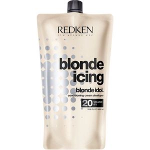 Onthullende Kleuremulsie Redken Blonde Idol 20 Vol. 6 % (1000 ml)