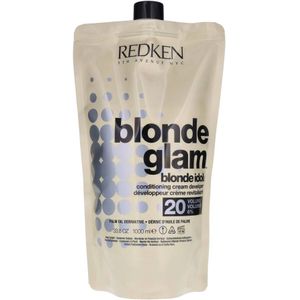 Onthullende Kleuremulsie Redken Blonde Idol 20 Vol. 6 % (1000 ml)