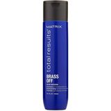 Matrix Brass Off Shampoo – Neutraliseert warme ondertonen in bruin haar – 300 ml