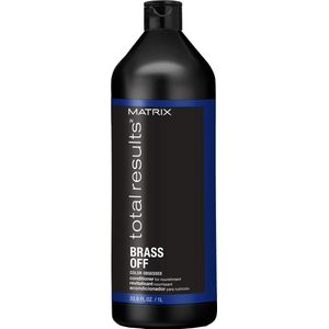 Matrix - Brass Off - Conditioner - 1L - Voor Geblondeerd Haar
