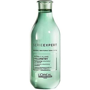 L'Oréal Professionnel Paris Serie Expert Volumetry Shampoo, volume-shampoo voor vol haar, verzorgende shampoo met salicylzuur, voor fijn haar, verbetert de haarstructuur, 300 ml