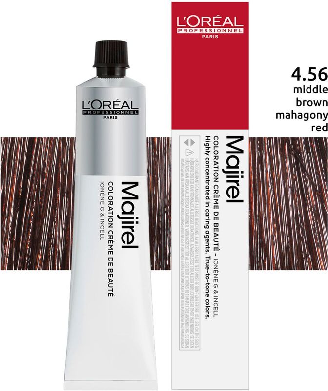 L'Oréal Professionnel - Haarverf - Majirel - 50 ML - 4.56