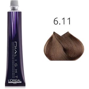 L’Oréal Professionnel Dia Light semipermanente haarkleur zonder Ammoniak Tint 6.11 Dark Deep Ash Blond 50 ml