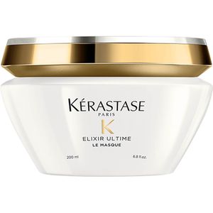 Kérastase Elixir Ultime Masque - Haarmasker voor normaal tot dik haar die het haar voedt, luchtig maakt en een sublieme glans geeft - 200ml
