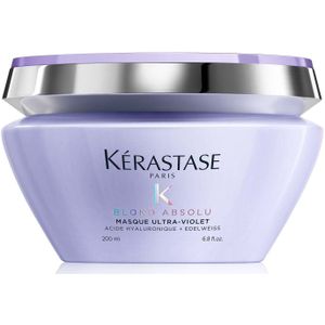 Kérastase Blond Absolu Masque Ultra-Violet - Zilver haarmasker voor blond haar - 200ml