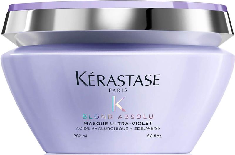 Kérastase Blond Absolu Masque Ultra-Violet - Zilver haarmasker voor blond haar - 200ml