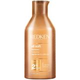 Redken All Soft Shampoo – Hydraterende en verzorgende shampoo voor zijdezacht haar – 300 ml