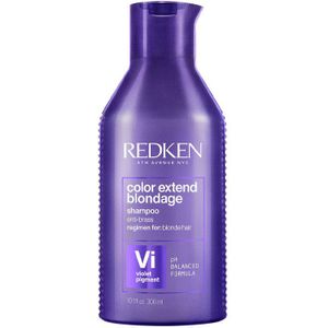 Redken Blondage Shampoo - Zilvershampoo voor het neutraliseren van ongewenste tinten - 300 ml