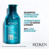 Redken - Extreme Length - Shampoo - 300ml - Voor Breekbaar Haar