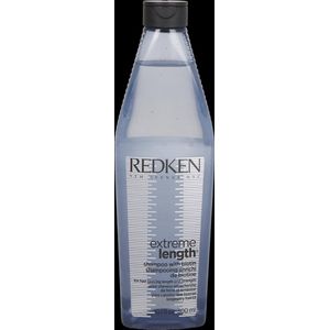 Redken - Extreme Length - Shampoo - 300ml - Voor Breekbaar Haar