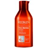 Redken Frizz Dismiss Shampoo 300ml - Normale shampoo vrouwen - Voor Alle haartypes