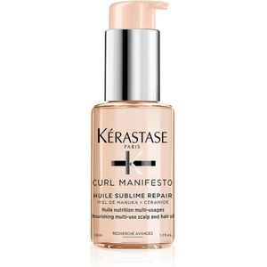 Kérastase Curl Manifesto Huile Sublime Repair - Voedende haar- en hoofdhuidolie voor elk type krul - 50ml