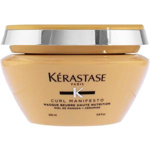 Kérastase Curl Manifesto Masque Beurre Haute Nutrition - Voedend haarmasker voor elk type krul - 200ml