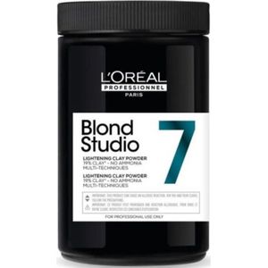 L’Oréal Professionnel - Blond Studio - Clay Powder - Blondeerpoeder voor alle haartypes - 500 ml