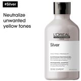 L’Oréal Professionnel Silver Shampoo – Zilvershampoo voor wit en grijs haar – Serie Expert – 300 ml