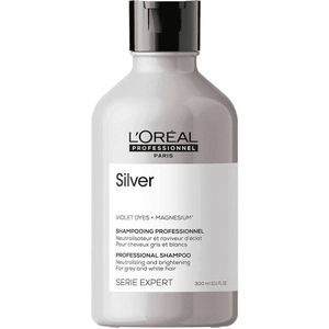 L’Oréal Professionnel Silver Shampoo – Zilvershampoo voor wit en grijs haar – Serie Expert – 300 ml
