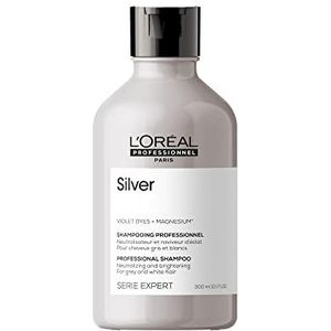 L’Oréal Professionnel Silver Shampoo – Zilvershampoo voor wit en grijs haar – Serie Expert – 300 ml