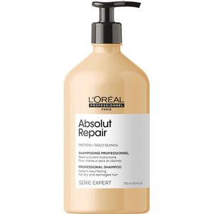 L’Oréal Professionnel Absolut Repair Shampoo – Herstelt beschadigd haar – Serie Expert –750 ml