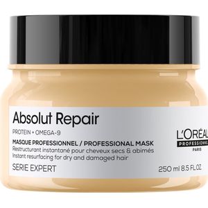 L’Oréal Professionnel Absolut Repair Masker – Versterkende en herstellende masker – Voor droog en beschadigd haar – 250 ml