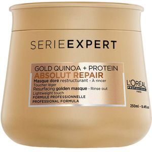 L’Oréal Professionnel Absolut Repair Golden Mask – Herstelt fijner, beschadigd haar – Serie Expert – 250 ml