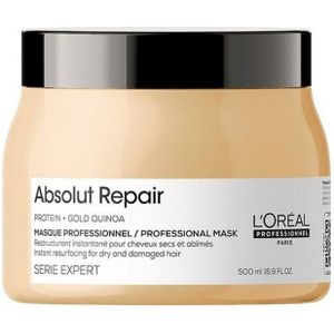 L’Oréal Professionnel - Absolut Repair - Haarmasker voor beschadigd- of onhandelbaar haar - 500 ml