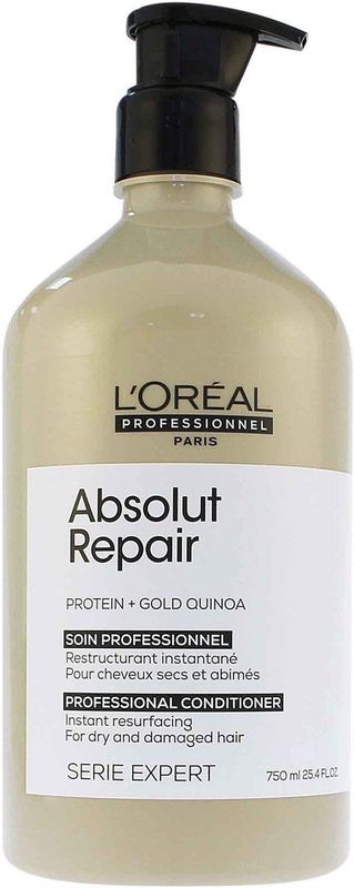 L’Oréal Professionnel - Absolut Repair Gold - Conditioner voor beschadigd- of onhandelbaar haar - 750 ml.