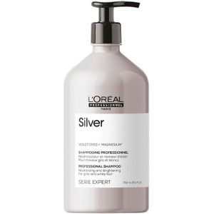 L'Oréal Paris Professionnel Paris Serie Expert Silver Shampoo, grijs en wit haar, 750 ml