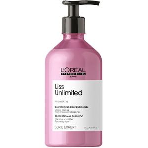 L’Oréal Professionnel - Liss Unlimited - Shampoo voor beschadigd- of onhandelbaar haar - 500 ml.